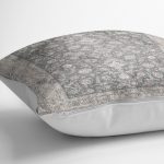 - K11514-Gorsel-3 - Realhomes RealHomes Gri Zeminde Pers Motifli Yöresel Desenli Dijital Baskılı Yastık Kırlent Kılıfı Realhomes