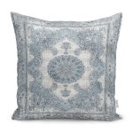 - K11517-Gorsel - Realhomes RealHomes Krem Zeminde Otantik Motifli Osmanlı Desenli Dijital Baskılı Yastık Kırlent Kılıfı Realhomes