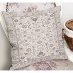 - K11536-Gorsel-1 - Realhomes RealHomes Krem Zeminde Kilim Motifli Osmanlı Desenli Dijital Baskılı Yastık Kırlent Kılıfı Realhomes