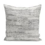 - K11547-Gorsel - Realhomes RealHomes Gri Zeminde Antik Motifli Dokuma Desenli Dijital Baskılı Yastık Kırlent Kılıfı Realhomes