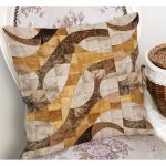 - K11559-Gorsel-1 - Realhomes RealHomes Krem Zeminde Geometrik Motifli Post Desenli Dijital Baskılı Yastık Kırlent Kılıfı Realhomes