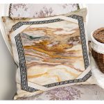 - K11562-Gorsel-1 - Realhomes RealHomes Klasik Tarzda Çerçeve Motifli Mermer Desenli Dijital Baskılı Yastık Kırlent Kılıfı Realhomes