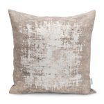 - K11588-Gorsel - Realhomes RealHomes Krem - Bej Zeminde Dokuma Halı Motifli Kilim Desenli Dijital Baskılı Yastık Kırlent Kılıfı Realhomes