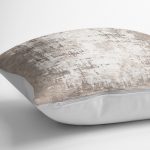 - K11588-Gorsel-3 - Realhomes RealHomes Krem - Bej Zeminde Dokuma Halı Motifli Kilim Desenli Dijital Baskılı Yastık Kırlent Kılıfı Realhomes