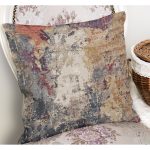 - K11616-Gorsel-1 - Realhomes RealHomes Kanvas Temalı Suluboya Motifli Eskitme Desenli Dijital Baskılı Yastık Kırlent Kılıfı Realhomes