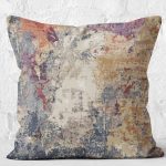 - K11616-Gorsel-2 - Realhomes RealHomes Kanvas Temalı Suluboya Motifli Eskitme Desenli Dijital Baskılı Yastık Kırlent Kılıfı Realhomes