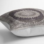 - K11630-Gorsel-3 - Realhomes RealHomes Krem Zeminde Hereke Motifli Dokuma Halı Desenli Dijital Baskılı Yastık Kırlent Kılıfı Realhomes