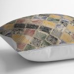 - K11652-Gorsel-3 - Realhomes RealHomes Geleneksel Kilim Motifli Patchwork Desenli Dijital Baskılı Yastık Kırlent Kılıfı Realhomes