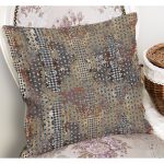 - K11674-Gorsel-1 - Realhomes RealHomes Otantik Temalı Eskitme Motifli Antik Desenli Dijital Baskılı Yastık Kırlent Kılıfı Realhomes