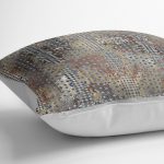 - K11674-Gorsel-3 - Realhomes RealHomes Otantik Temalı Eskitme Motifli Antik Desenli Dijital Baskılı Yastık Kırlent Kılıfı Realhomes