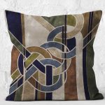 - K11678-Gorsel-2 - Realhomes RealHomes Kanvas Temalı Modern Sanat Motifli Düğüm Desenli Dijital Baskılı Yastık Kırlent Kılıfı Realhomes