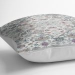 - K11687-Gorsel-3 - Realhomes RealHomes Krem Zeminde Dokuma Halı Motifli Eskitme Desenli Dijital Baskılı Yastık Kırlent Kılıfı Realhomes