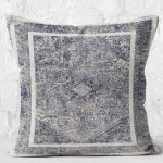 - K11731-Gorsel-2 - Realhomes RealHomes Gri Zeminde Eskitme Motifli Otantik Desenli Dijital Baskılı Yastık Kırlent Kılıfı Realhomes