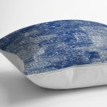 - K11749-Gorsel-3 - Realhomes  RealHomes Lacivert Zeminde Örgü Motifli Etnik Desenli Dijital Baskılı Yastık Kırlent Kılıfı Realhomes