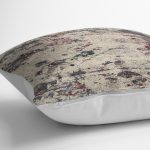 - K11783-Gorsel-3 - Realhomes RealHomes Krem - Bordo Zeminde Eskitme Motifli Kilim Desenli Dijital Baskılı Yastık Kırlent Kılıfı Realhomes