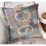 - K11787-Gorsel-1 - Realhomes RealHomes Antika Temalı Eskitme Motifli Geometrik Desenli Dijital Baskılı Yastık Kırlent Kılıfı Realhomes