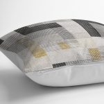 - K11795-Gorsel-3 - Realhomes RealHomes Ekru - Siyah Zeminde El Dokuma Motifli Kilim Desenli Dijital Baskılı Yastık Kırlent Kılıfı Realhomes