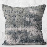 - K11799-Gorsel-2 - Realhomes RealHomes Gri - Bej Zeminde Antik Motifli Örme Desenli Dijital Baskılı Yastık Kırlent Kılıfı Realhomes