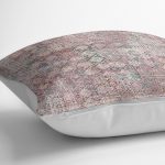 RealHomes Eskitme Temalı Dokuma Motifli Kilim Desenli Dijital Baskılı Yastık Kırlent Kılıfı Realhomes