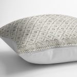 - K11853-Gorsel-3 - Realhomes RealHomes Bej Zeminde Bohem Motifli Baklava Desenli Dijital Baskılı Yastık Kırlent Kılıfı Realhomes