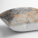 - K11863-Gorsel-3 - Realhomes RealHomes Mavi - Yavruağzı Zeminde Dokuma Motifli Kilim Desenli Dijital Baskılı Yastık Kırlent Kılıfı Realhomes