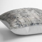 - K11872-Gorsel-3 - Realhomes RealHomes Gri - Füme Zeminde Eskitme Motifli Duvar Desenli Dijital Baskılı Yastık Kırlent Kılıfı Realhomes