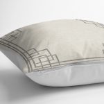 - K11894-Gorsel-3 - Realhomes RealHomes Krem Zeminde Kilim Motifli Çerçeve Desenli Dijital Baskılı Yastık Kırlent Kılıfı Realhomes