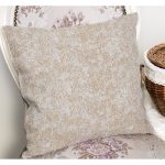 - K11961-Gorsel-1 - Realhomes RealHomes Gri - Bej Zeminde Örgü Motifli Etnik Desenli Dijital Baskılı Yastık Kırlent Kılıfı Realhomes