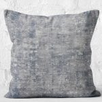 - K11986-Gorsel-2 - Realhomes  RealHomes Gri - Antrasit Zeminde El Dokuma Motifli Antika Desenli Dijital Baskılı Yastık Kırlent Kılıfı Realhomes