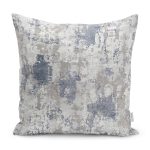 - K11990-Gorsel - Realhomes RealHomes Ekru Zeminde Rustik Motifli El Dokuma Desenli Dijital Baskılı Yastık Kırlent Kılıfı Realhomes