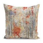 - K11993-Gorsel - Realhomes RealHomes Çok Renkli Kanvas Motifli Yağlıboya Desenli Dijital Baskılı Yastık Kırlent Kılıfı Realhomes