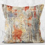 - K11993-Gorsel-2 - Realhomes RealHomes Çok Renkli Kanvas Motifli Yağlıboya Desenli Dijital Baskılı Yastık Kırlent Kılıfı Realhomes