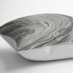 - K12020-Gorsel-3 - Realhomes RealHomes Gri - Füme Zeminde Dokuma Motifli Eskitme Desenli Dijital Baskılı Yastık Kırlent Kılıfı Realhomes