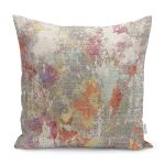 - K12022-Gorsel - Realhomes  RealHomes Krem Zeminde Örgü Motifli Kilim Desenli Dijital Baskılı Yastık Kırlent Kılıfı Realhomes