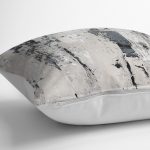 - K12029-Gorsel-3 - Realhomes RealHomes Bej - Siyah Zeminde Eskitme Motifli Duvar Desenli Dijital Baskılı Yastık Kırlent Kılıfı Realhomes