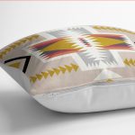 - K12065-Gorsel-3 - Realhomes RealHomes Krem Zeminde Tribal Motifli Antik Desenli Dijital Baskılı Yastık Kırlent Kılıfı Realhomes