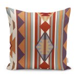 - K12079-Gorsel - Realhomes RealHomes Retro Tasarımlı Antika Motifli Geleneksel Desenli Dijital Baskılı Yastık Kırlent Kılıfı Realhomes