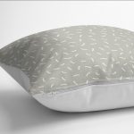 - K12245-Gorsel-3 - Realhomes RealHomes Gri Zeminde Puantiyeli Motifli Çizgili Desenli Dijital Baskılı Yastık Kırlent Kılıfı Realhomes