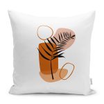 - K12273-Gorsel - Realhomes  RealHomes Boho Modern Sanat Motifli Minimalist Desenli Dijital Baskılı Yastık Kırlent Kılıfı Realhomes