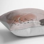 - K12299-Gorsel-3 - Realhomes  RealHomes Yavruağzı Zeminde Modern Sanat Motifli Kanvas Desenli Dijital Baskılı Yastık Kırlent Kılıfı Realhomes