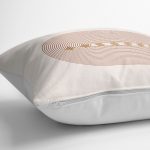 - K12314-Gorsel-3 - Realhomes  RealHomes Krem - Kahverengi Zeminde Bohem Motifli Tablo Desenli Dijital Baskılı Yastık Kırlent Kılıfı Realhomes