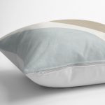 - K12339-Gorsel-3 - Realhomes RealHomes Ekru - Mavi Zeminde Boyama Motifli Modern Sanat Desenli Dijital Baskılı Yastık Kırlent Kılıfı Realhomes