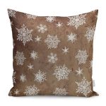 - K12378-Realhomes-Kahverengi-Zeminli-Kar-Taneleri-Ozel-Tasarim-Dijital-Baskili-Yastik-Kirlent-Kilifi - Realhomes Realhomes Kahverengi Zeminli Kar Taneleri Özel Tasarım Dijital Baskılı Yastık Kırlent Kılıfı Realhomes