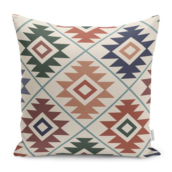 - K12383-Realhomes-Krem-Zemin-Etnik-Geometrik-Motifli-Dijital-Baskili-Yastik-Kirlent-Kilifi - Realhomes  Realhomes Beyaz Zemin Geometrik Motifli Dijital Baskılı Yastık Kırlent Kılıfı Realhomes