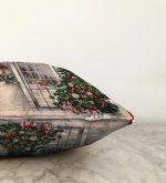 - Rasel-K12365-Gorsel-2 - Realhomes  Realhomes Yılbaşı Temalı Çam Ağacı Motifli Dijital Baskılı Raşel Kadife Yastık Kırlent Kılıfı Realhomes