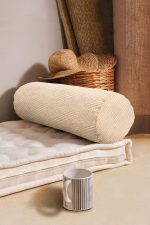 Realhomes Silindir Handmade Elişi Natural Buldan Bezi Otantik Organik Pamuklu Yastık Kılıfı Realhomes