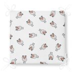 - Для Интернета - Realhomes Çocuk Odası Sevimli Koç Motifli Dijital Baskılı Özel Tasarım Modern Fermuarlı Sandalye Minderi Realhomes