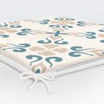 - Frm-2220-Gorsel-5 - Realhomes Krem Zeminli Dijital Baskılı Modern Fermuarlı Sandalye Minderi Realhomes