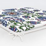 - Frm-2224-Gorsel-5 - Realhomes Porselen Deseni Dijital Baskılı Dekoratif Kırlent Fermuarlı Sandalye Minderi Realhomes