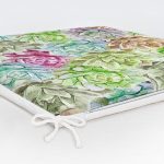 - Frm-2266-Gorsel-5 - Realhomes Zambak Temalı Dijital Baskılı Fermuarlı Sandalye Minderi Realhomes